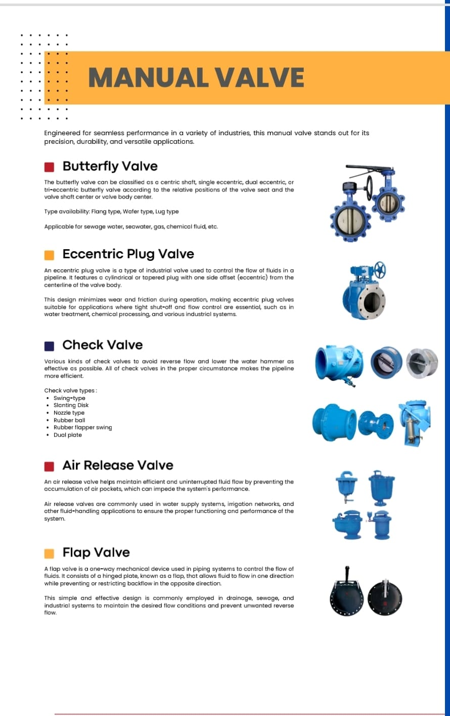 Pengadaan Valve & Pompa