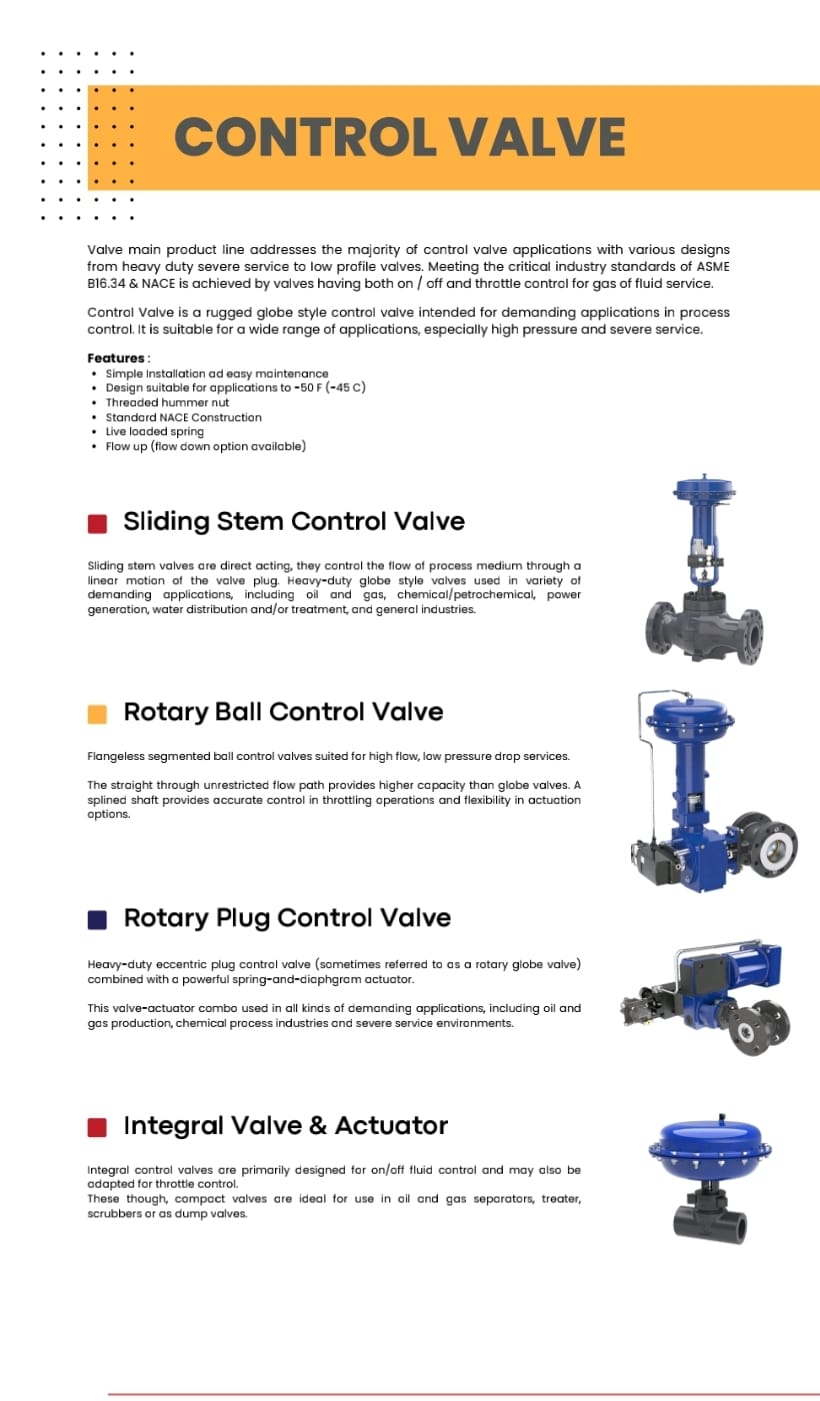 Pengadaan Valve & Pompa