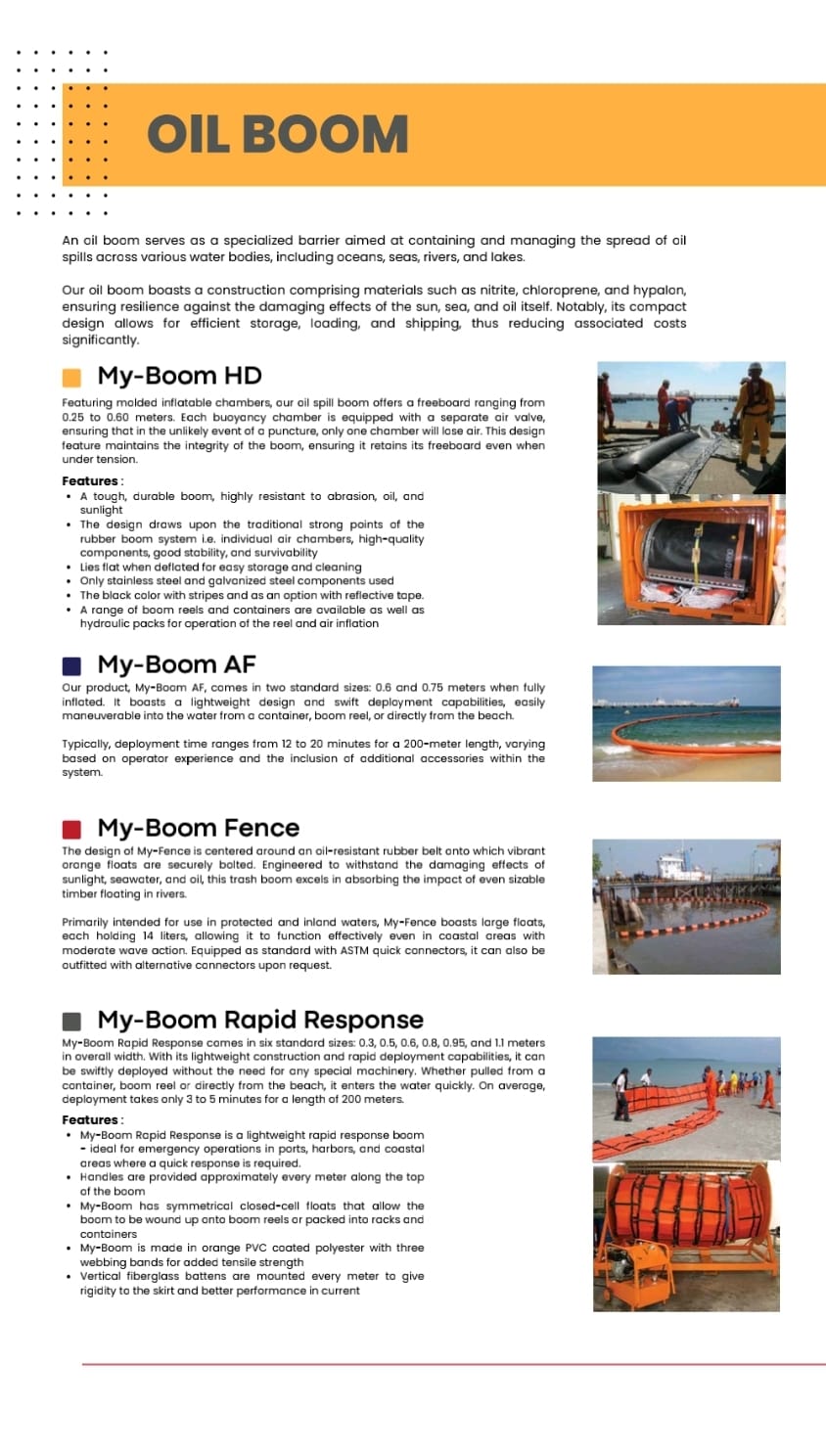 Pengadaan Oil Spill Equipment